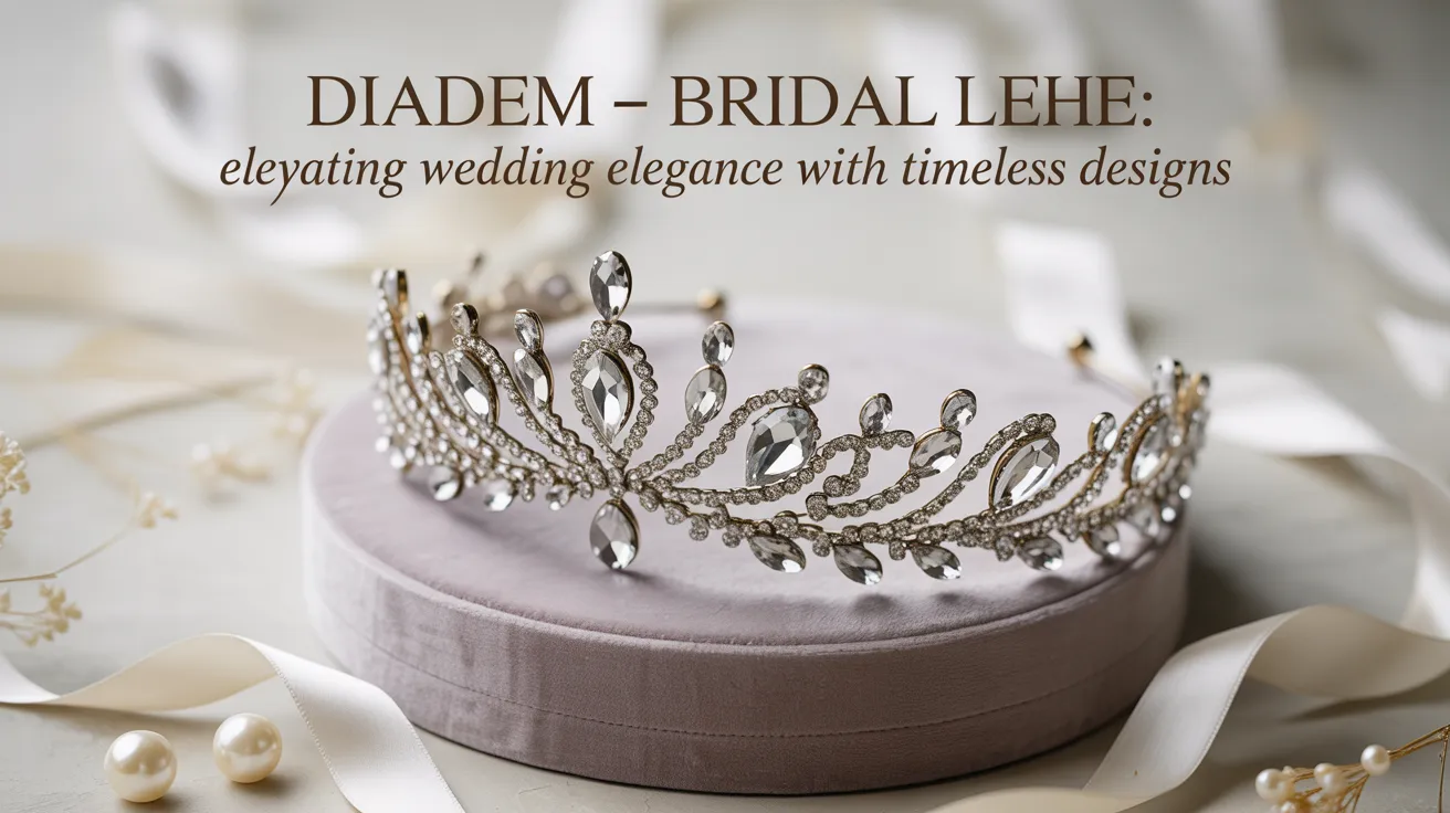 diadem - bridal lehe